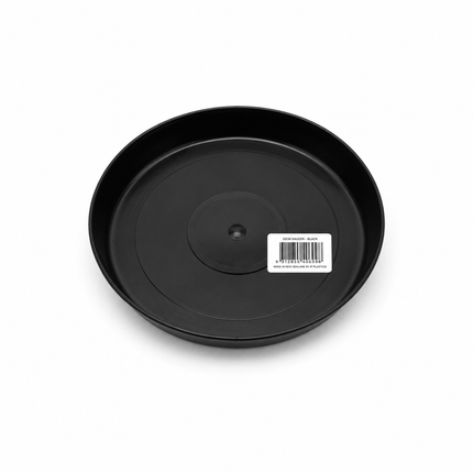 IP Plastics Black Saucers 5 Pack