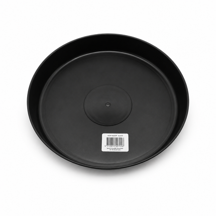 IP Plastics Black Saucers 5 Pack