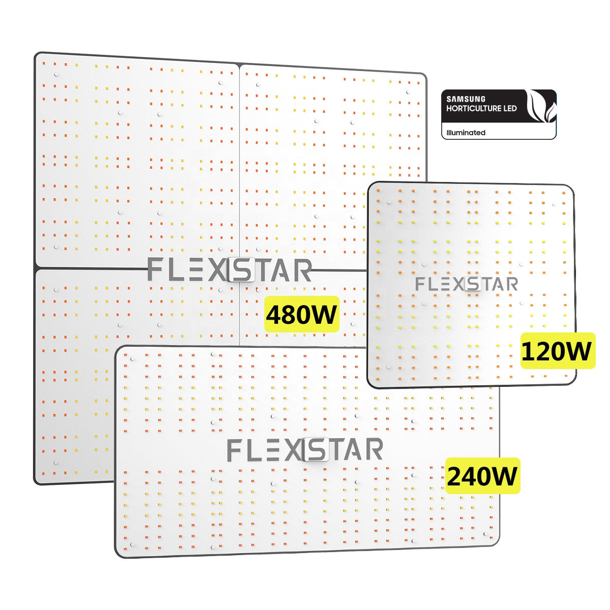 Flexstar 120W Dimmable LED Grow Light Panel