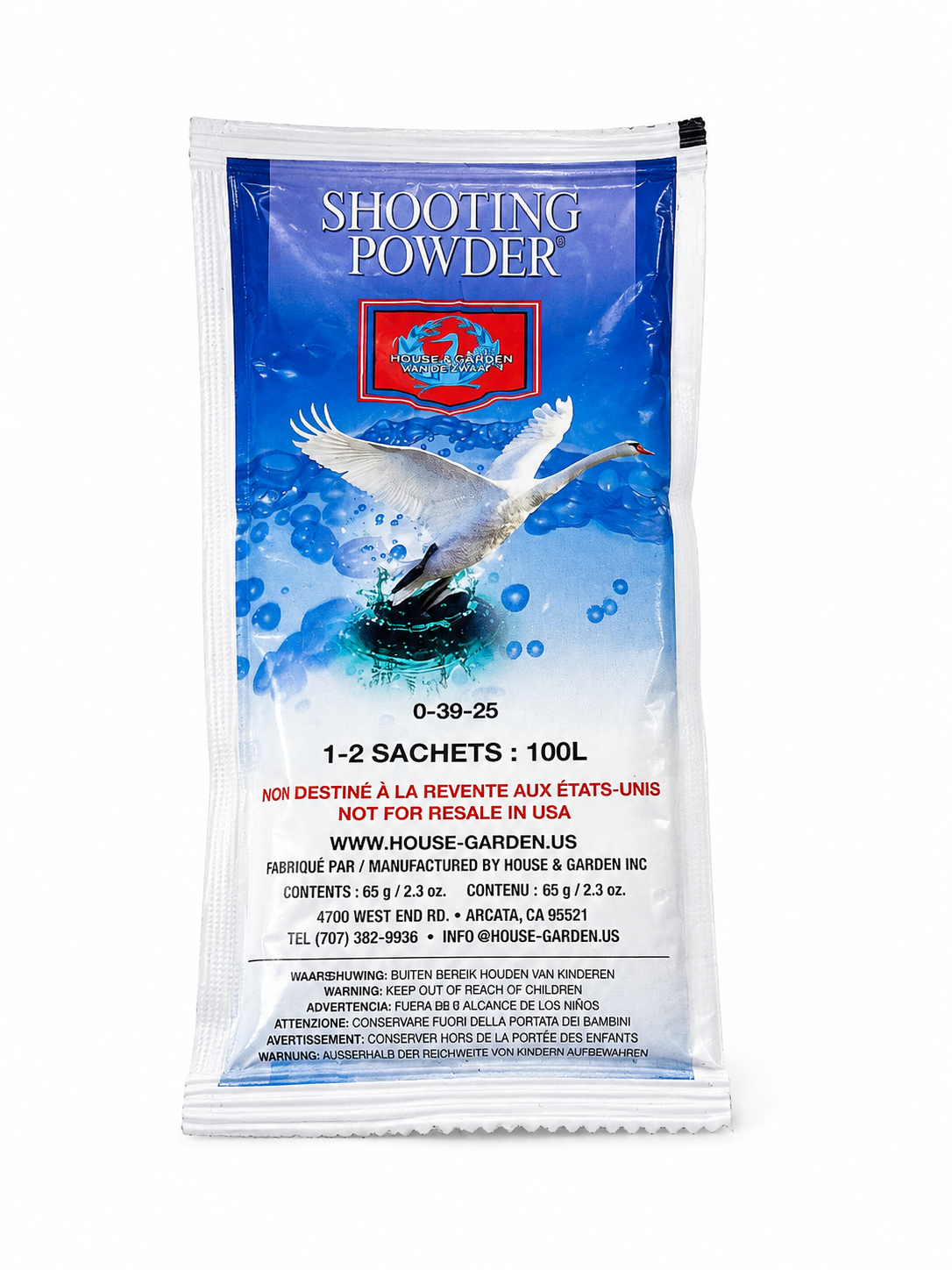 House & Garden Shooting Powder 65g