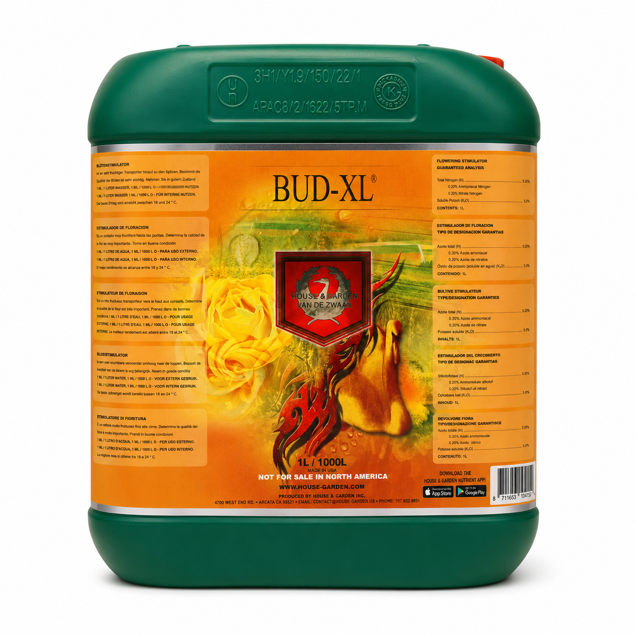 House & Garden Bud-XL