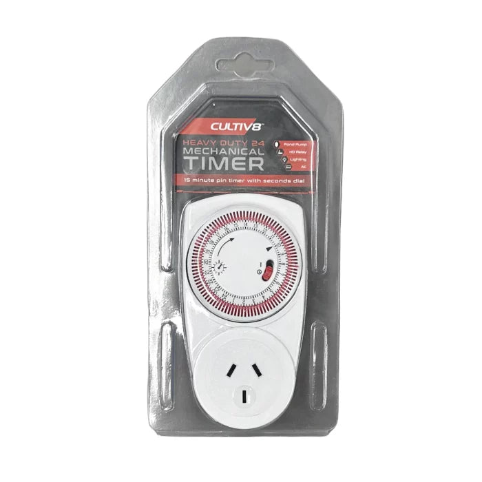Cultiv8 Heavy Duty Mechanical Timer