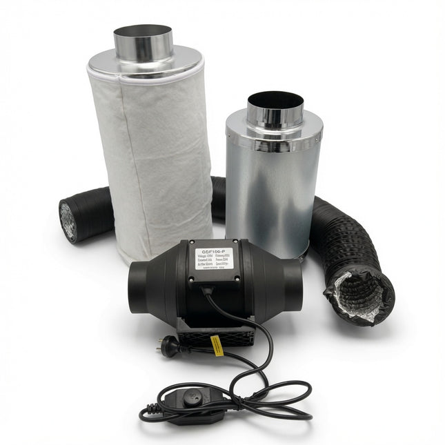 Complete Extraction Fan Kit 100mm