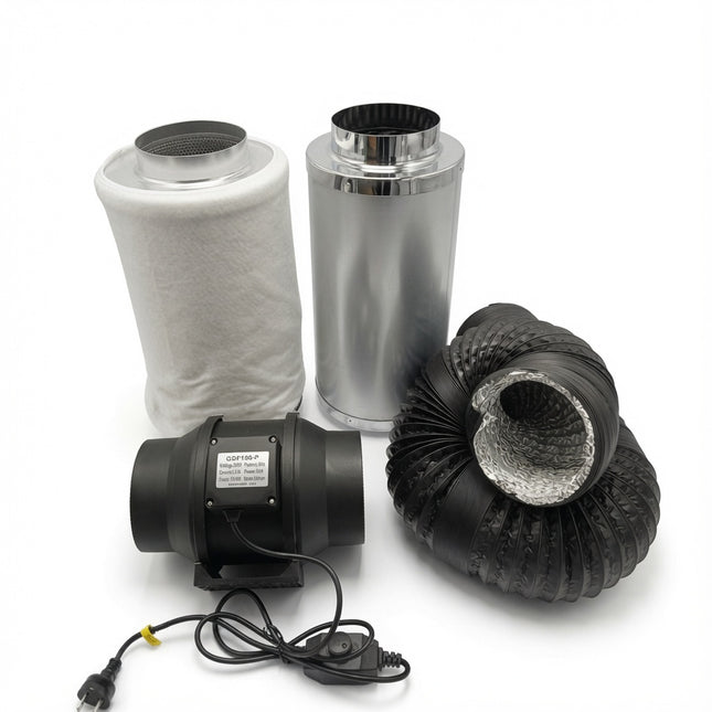 Complete Extraction Fan Kit 150mm