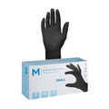 Nitrile Black Gloves x 100