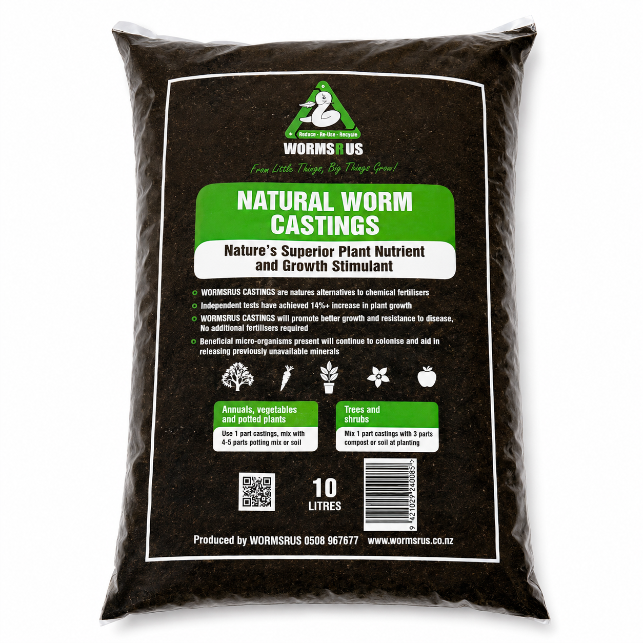 Worms-R-Us Worm Casting