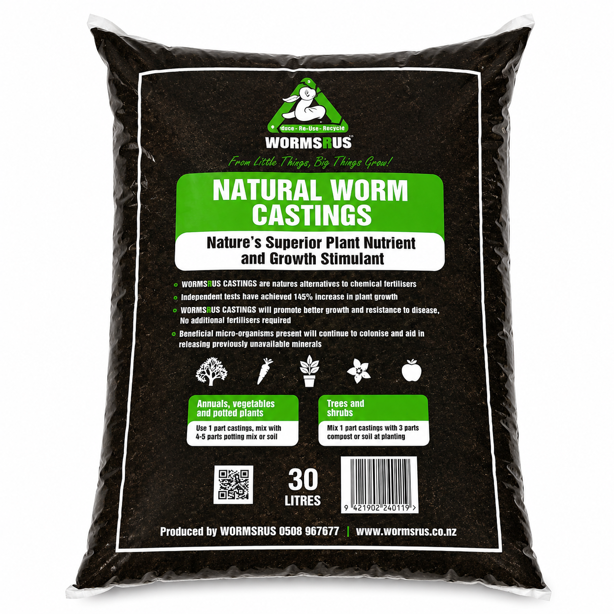 Worms-R-Us Worm Casting